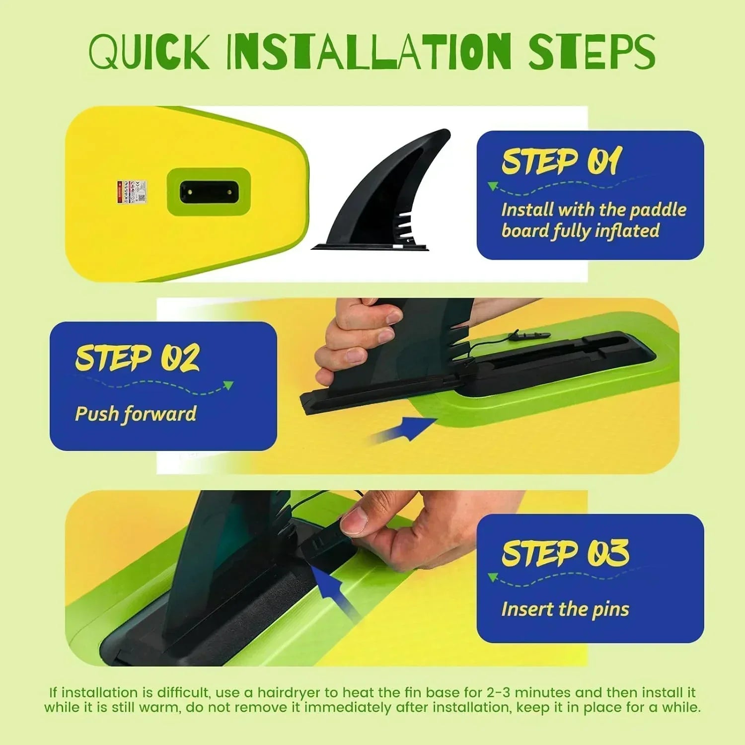 FunWater Inflatable Stand Up Paddle Board Premium SUP Paddle Accessories EVA Deck