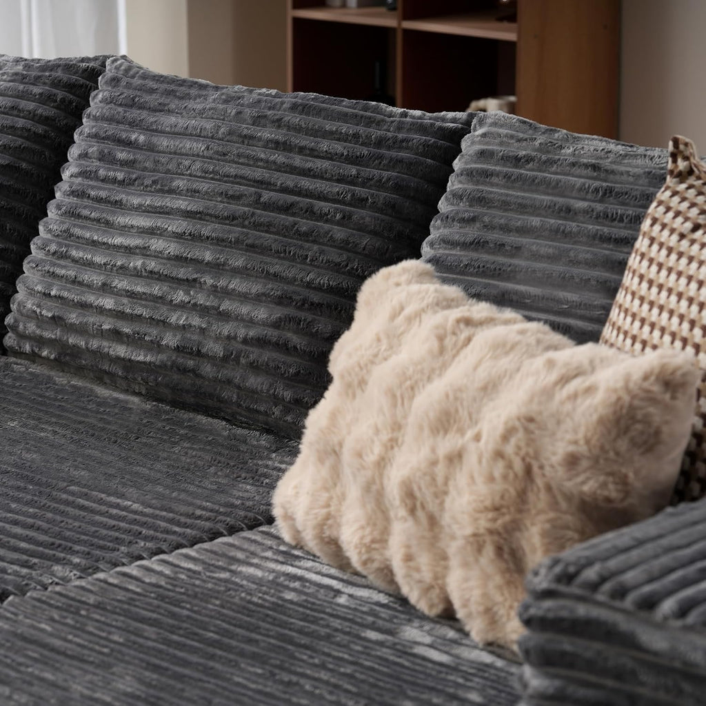 Ovios 104 Cloud Section Sofa L-shaped lounge chair, modern modular sofa