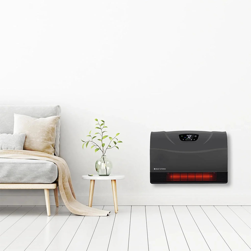Heat Storm HS-1500-PHX-WIFI Infrared Heater, Wifi Wall Mounted