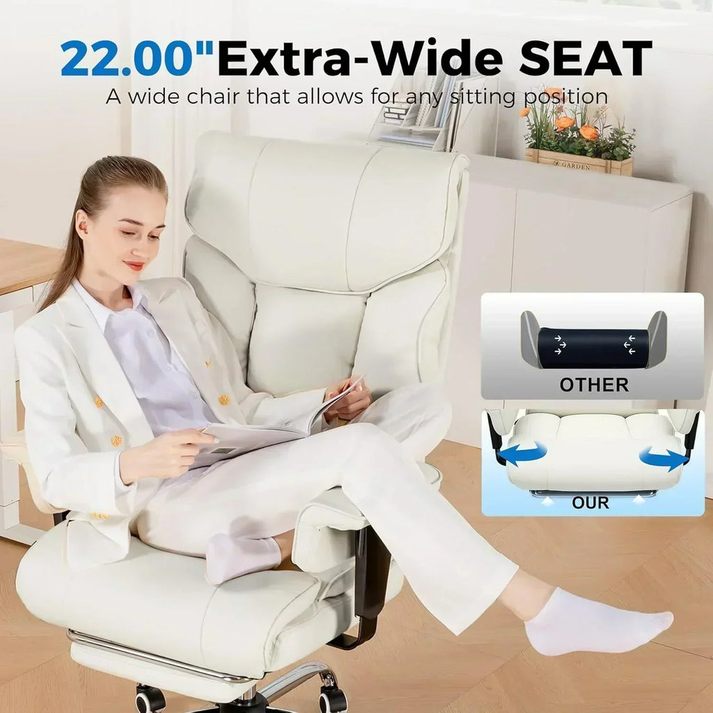 Large Tall Gaming Chair 400 lb Heavy Duty Office Chair