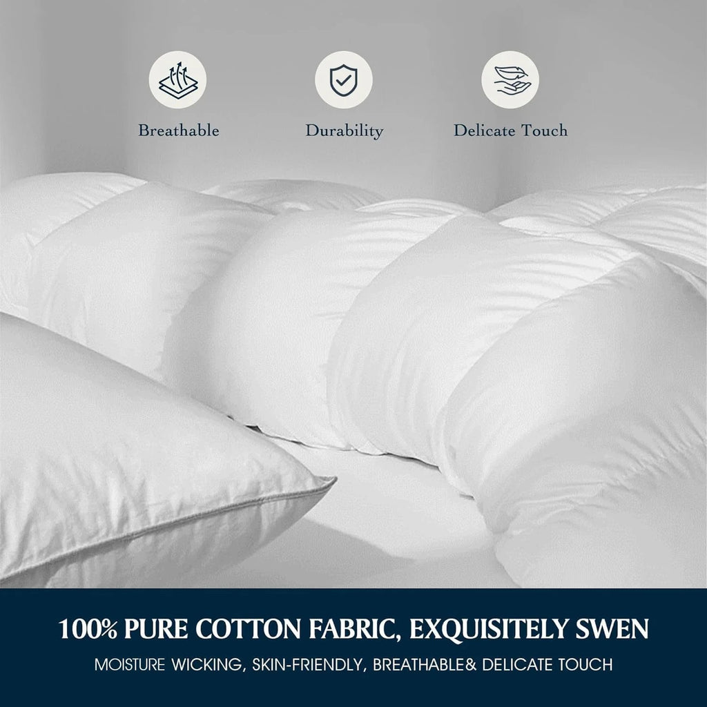 Luxury hypoallergenic duvet