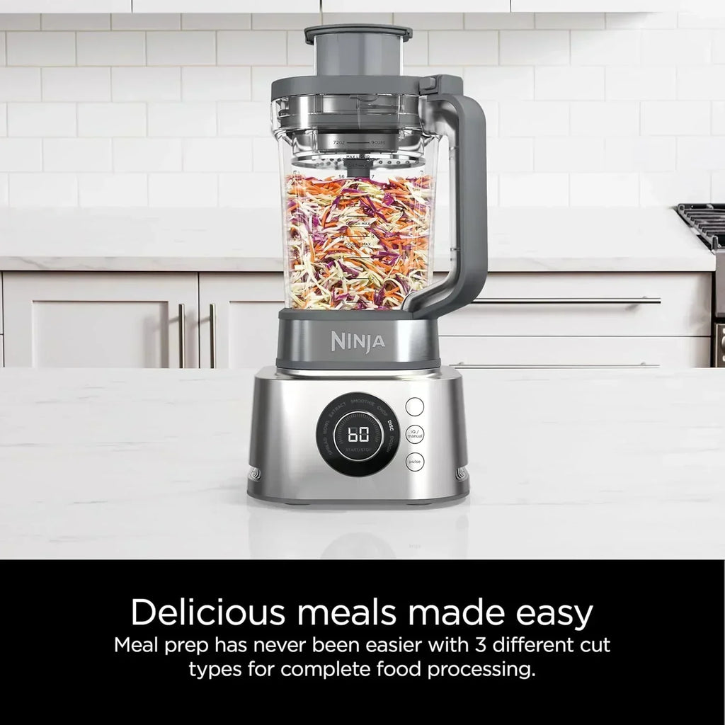 Ninja Mixer and Food Processor Combination Bowl 6 Features 72 Ounce Pitcher