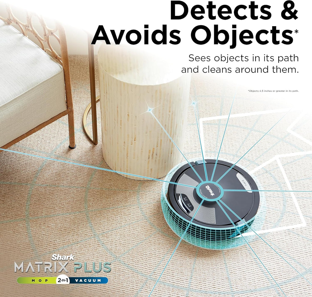 AI Robot Vacuum with XL HEPA Self-Empty Base Bagless 60-Day Capacity LIDAR Navigation