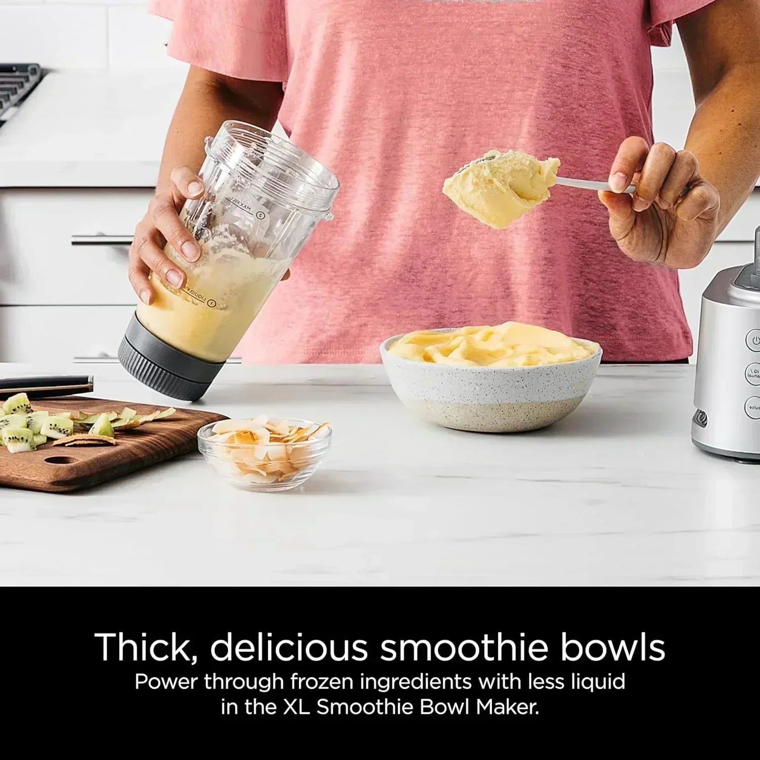 Ninja Mixer and Food Processor Combination Bowl 6 Features 72 Ounce Pitcher