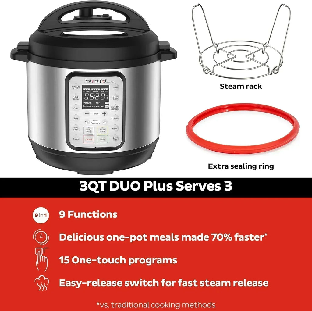 9-in-1 Multicooker Pressure Cooker Slow Cook Rice Maker Steamer Saut�� Yogurt Warmer Sterilizer