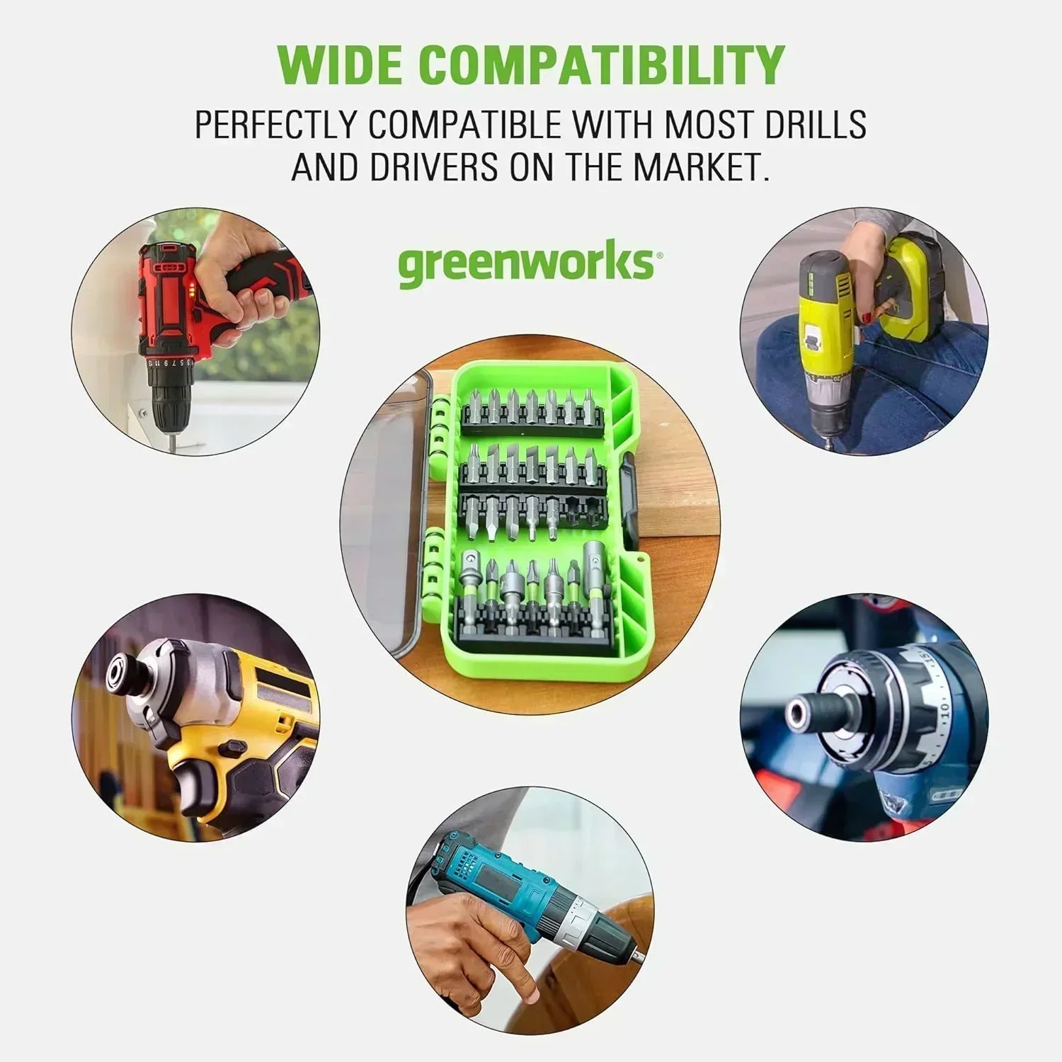24V Brushless Cordless Drill Impact Driver Power Tool Combo Kit Included 1/2��Drill & 1/4��Hex