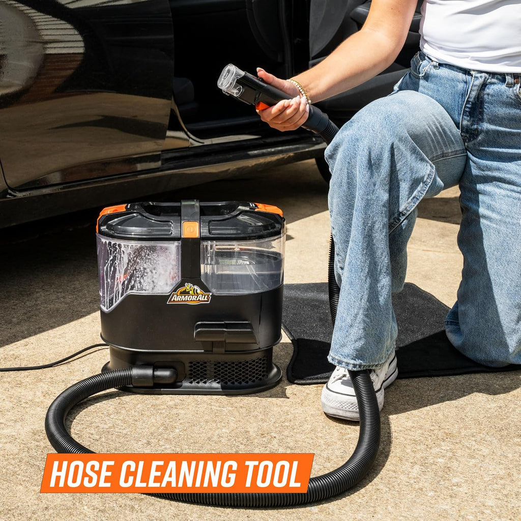 Armor All SCA702 901 Portable Spot Cleaner for Car Cleaning Carpet Upholstery Stains