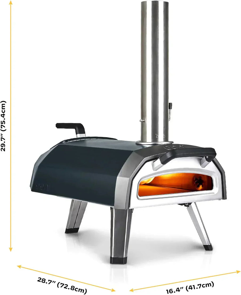 Ooni Karu 12 Multi-Fuel Outdoor Pizza Oven 12 Inch Pizzas in 60 Seconds Portable Wood