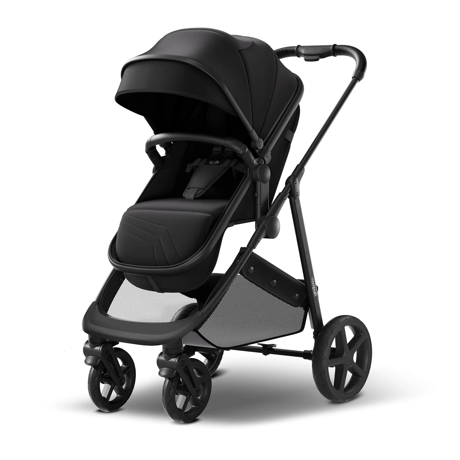 Mompush Wiz 2 in 1 Baby Stroller Bassinet Mode Convertible Infant Stroller for Newborn Toddler
