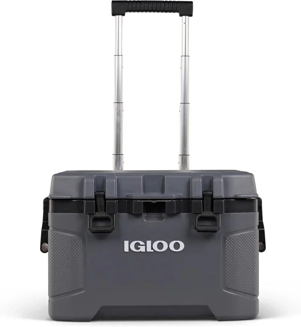 Igloo 52Qt Wheeled Cooler Insulated Hard Shell Ice Chest
