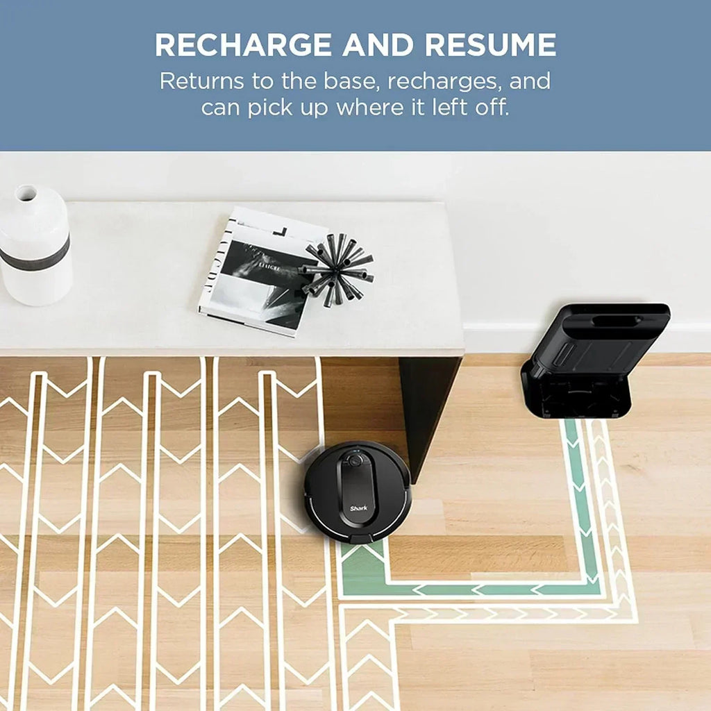 Robot Vacuum & Mop Combo Powerful Suction Matrix Plus 60-Day Debris Capacity
