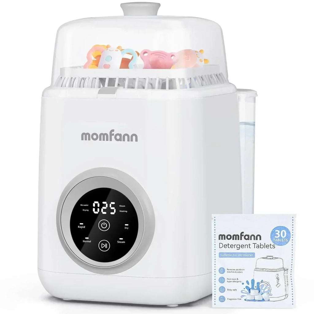 Baby Bottle Washer-19 Min Rapid Wash Sterilizer and Dryer All-in-One Cleaner Bottles Pump Parts