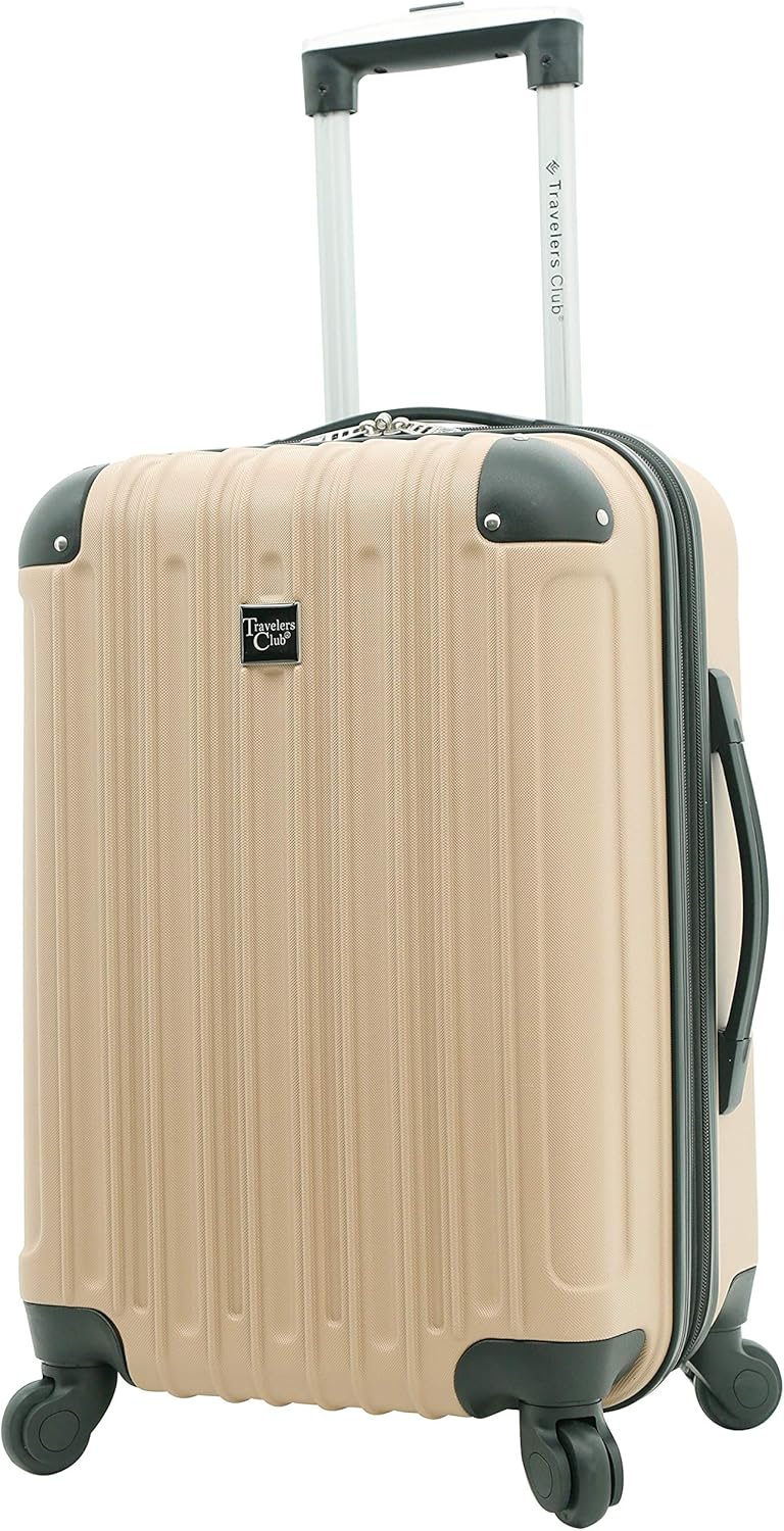 Hardside Travel Luggage Lilac Set of 4