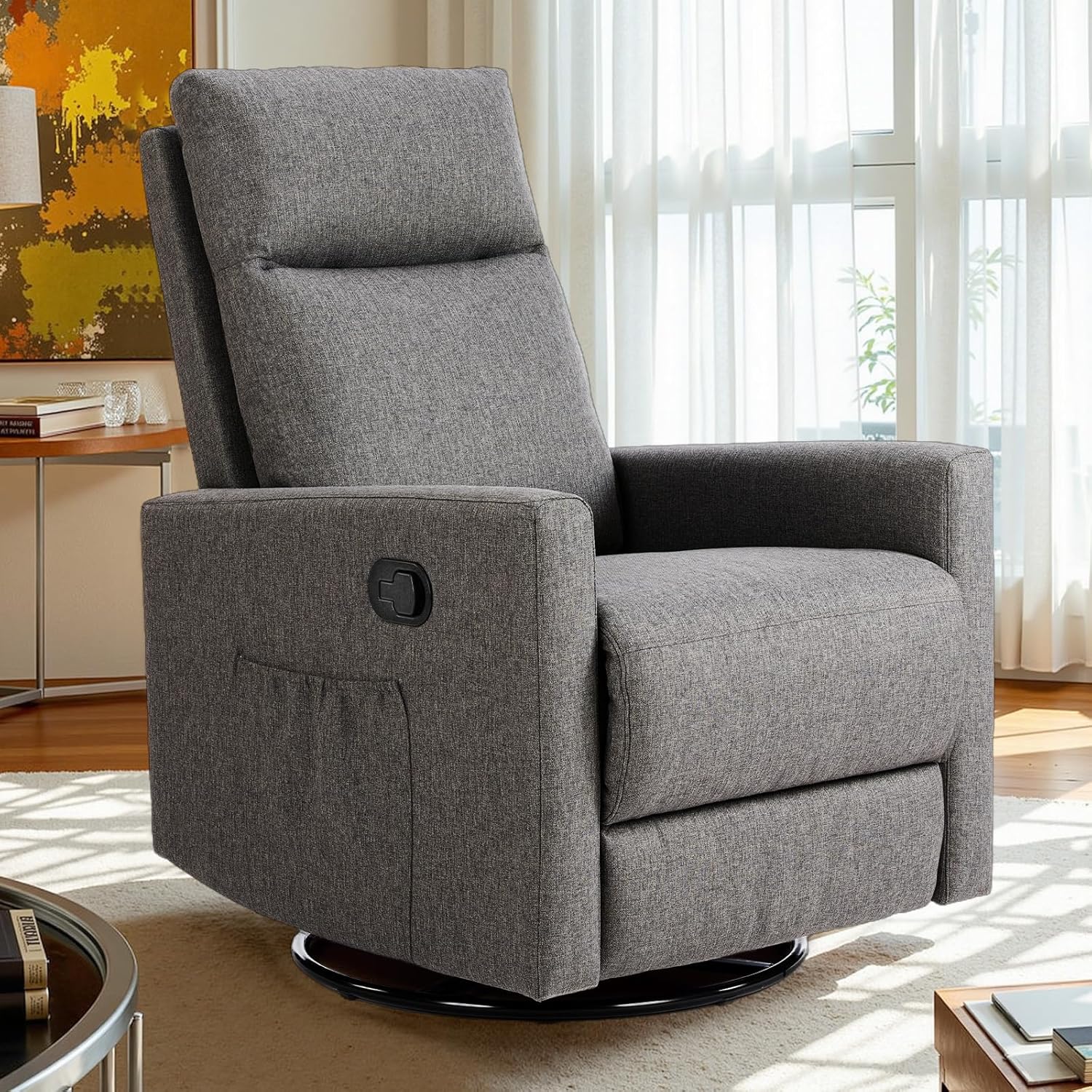 Adult massage recliner adjustable home theater seat modern fabric recliner