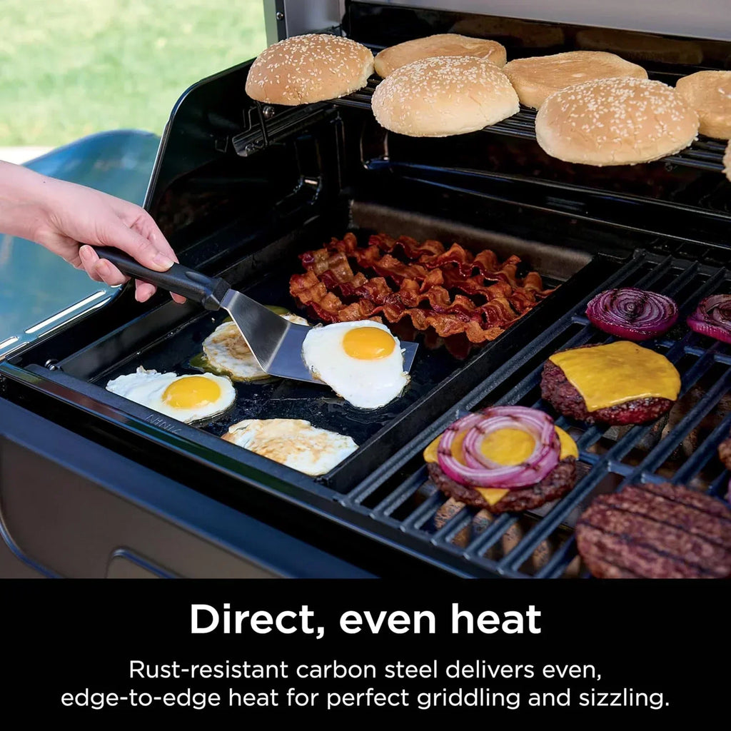 Ninja FlexFlame Grill and Smoker Electric Propane Grill Roaster BBQ Grill 5-in-1 Cooking System