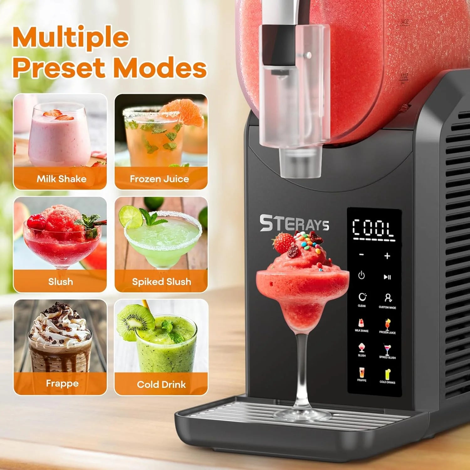 Ninja SLUSHi with RapidChill Technology, 88 oz. Frozen Drink & Slushie Machine, 5 Preset Programs, Margaritas, Frapp��s, and More