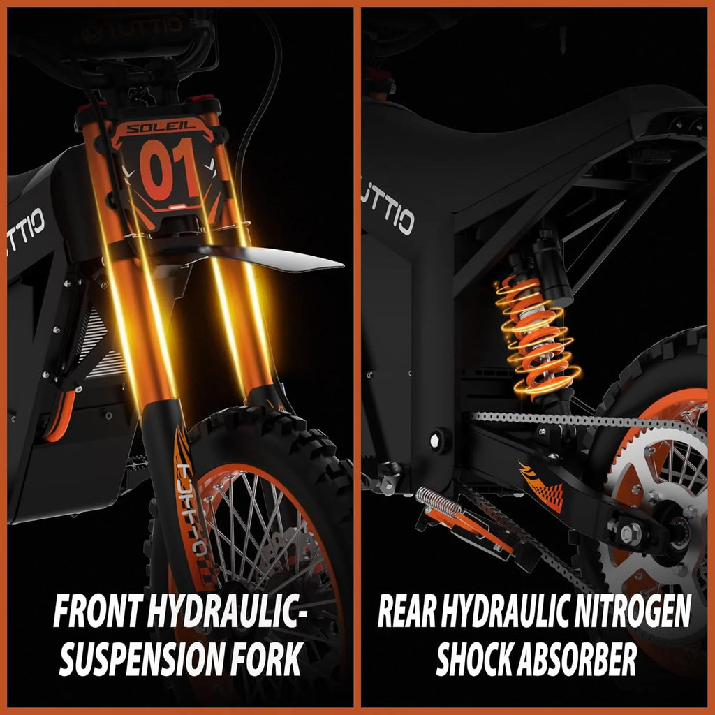 Electric Dirt Bike Teens Adults Electric Bike 48V 21AH Removable Battery
