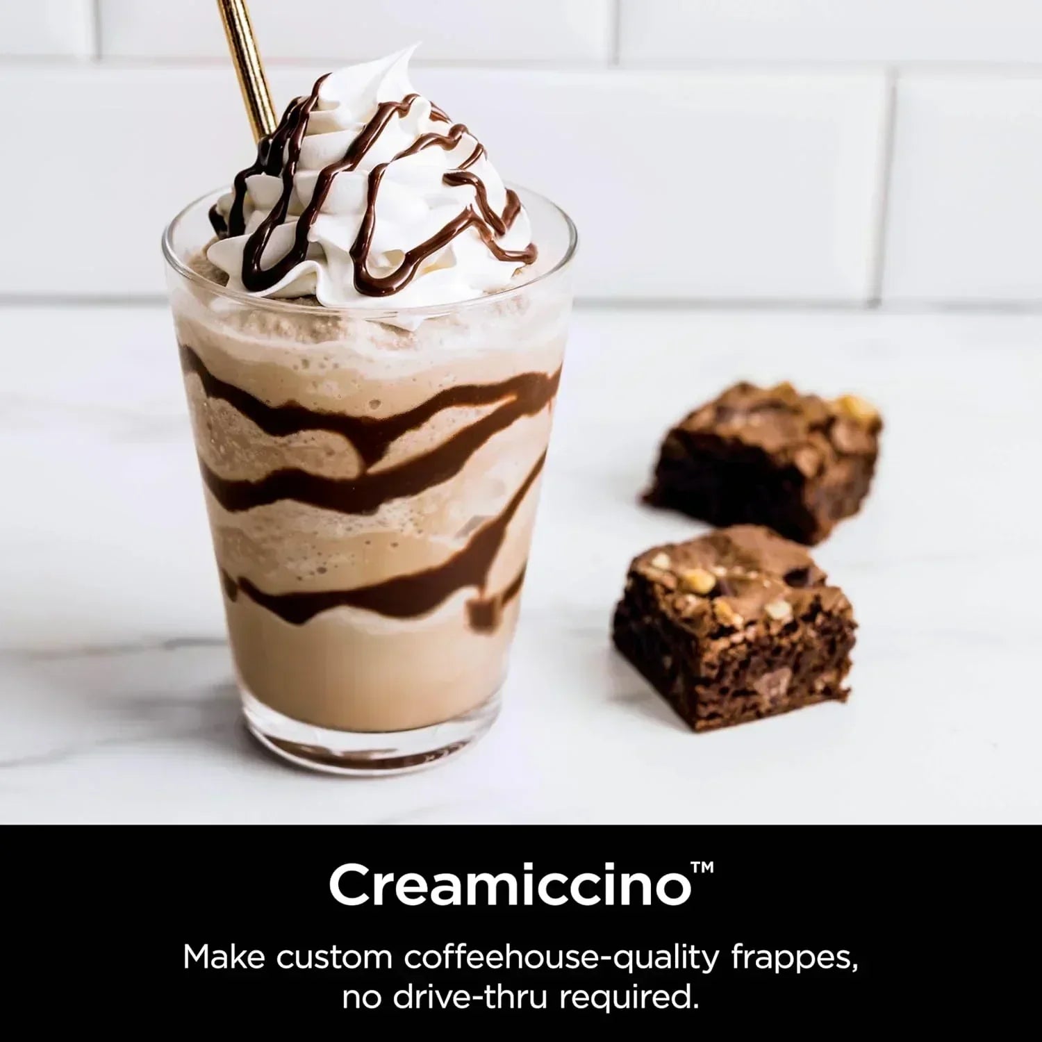 Ninja NC301 CREAMi Ice Cream Maker for Gelato Mix-ins Milkshakes Sorbet Smoothie Bowls More