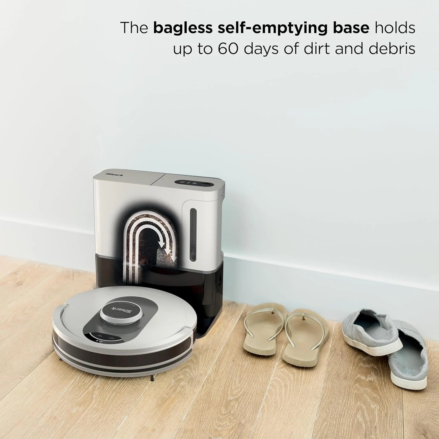 Robotic vacuum cleaner Voice Control Robot Vacuum with Matrix Clean Navigation, Home Mapping, 60-Day Capacity, XL Self-Empty Base for Homes with Pets, Carpet & Hard Floors
