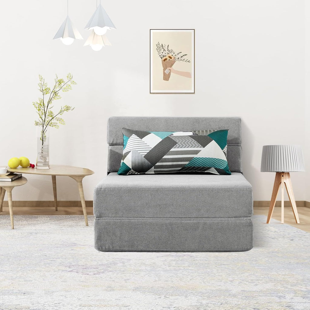 60 inch pull out sofa bed memory foam sofa with 2 pillows futon bed guest bed and pull out sofa
