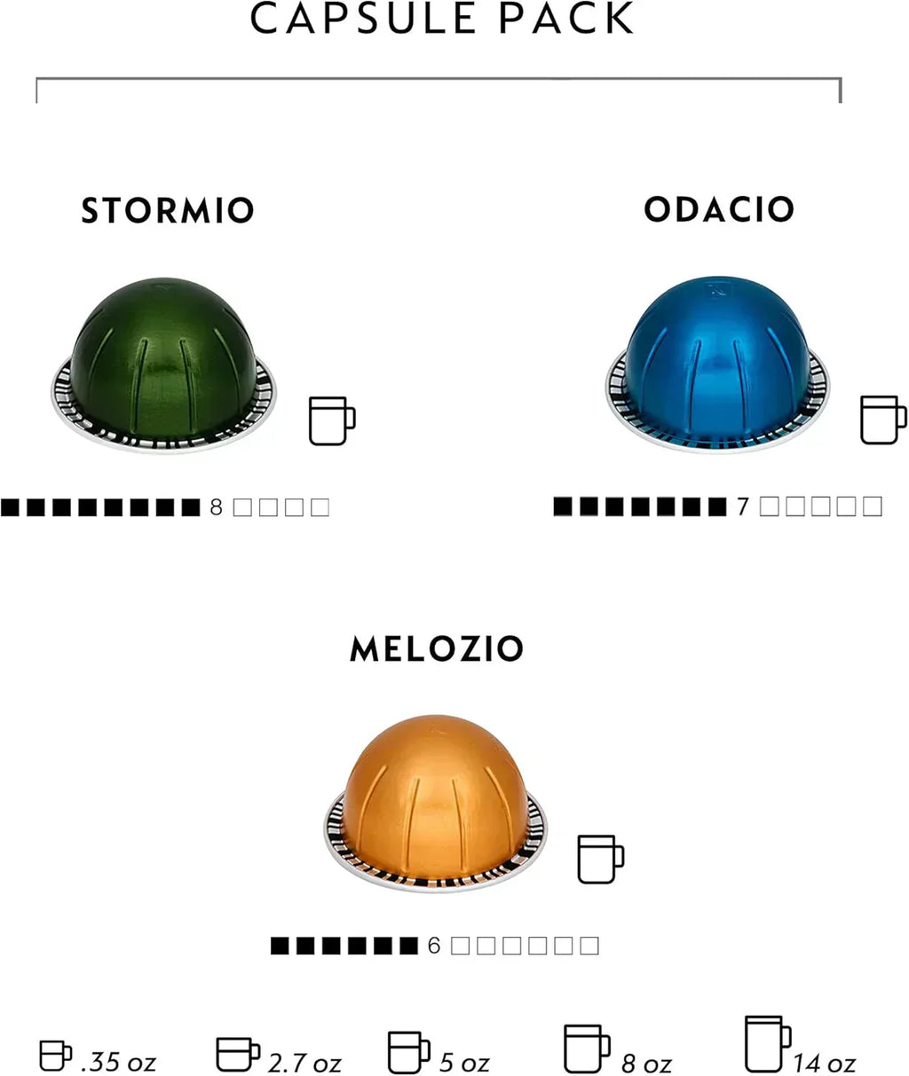 Nespresso Vertuo Plus Coffee and Espresso Maker by De'Longhi