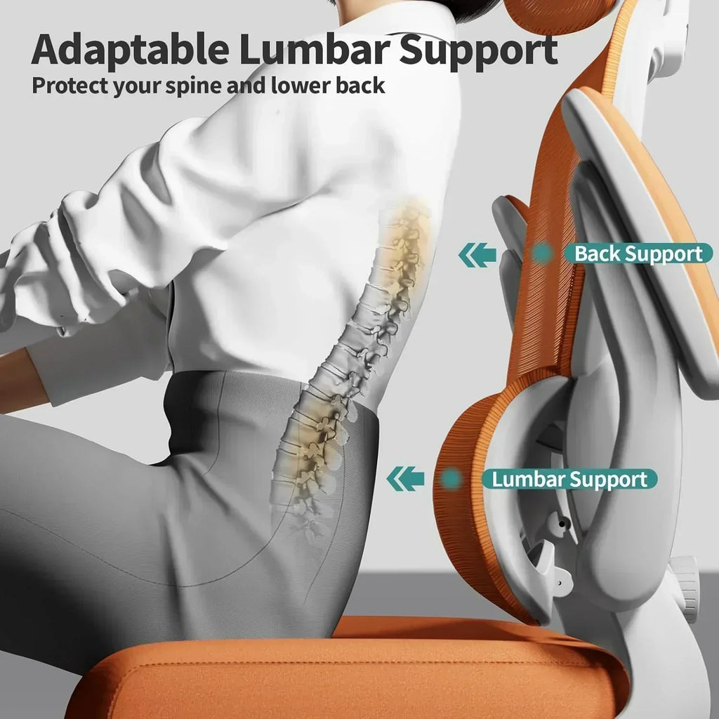 Office Chair Ergonomic Desk Chair 330 lbs Home Mesh Desk Chair Comfortable Gaming Chair