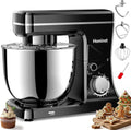 10-Speed Stand Mixer with 8-in-1 Splash Guard Tilt Head 6-Quart Stainless Steel Bowl