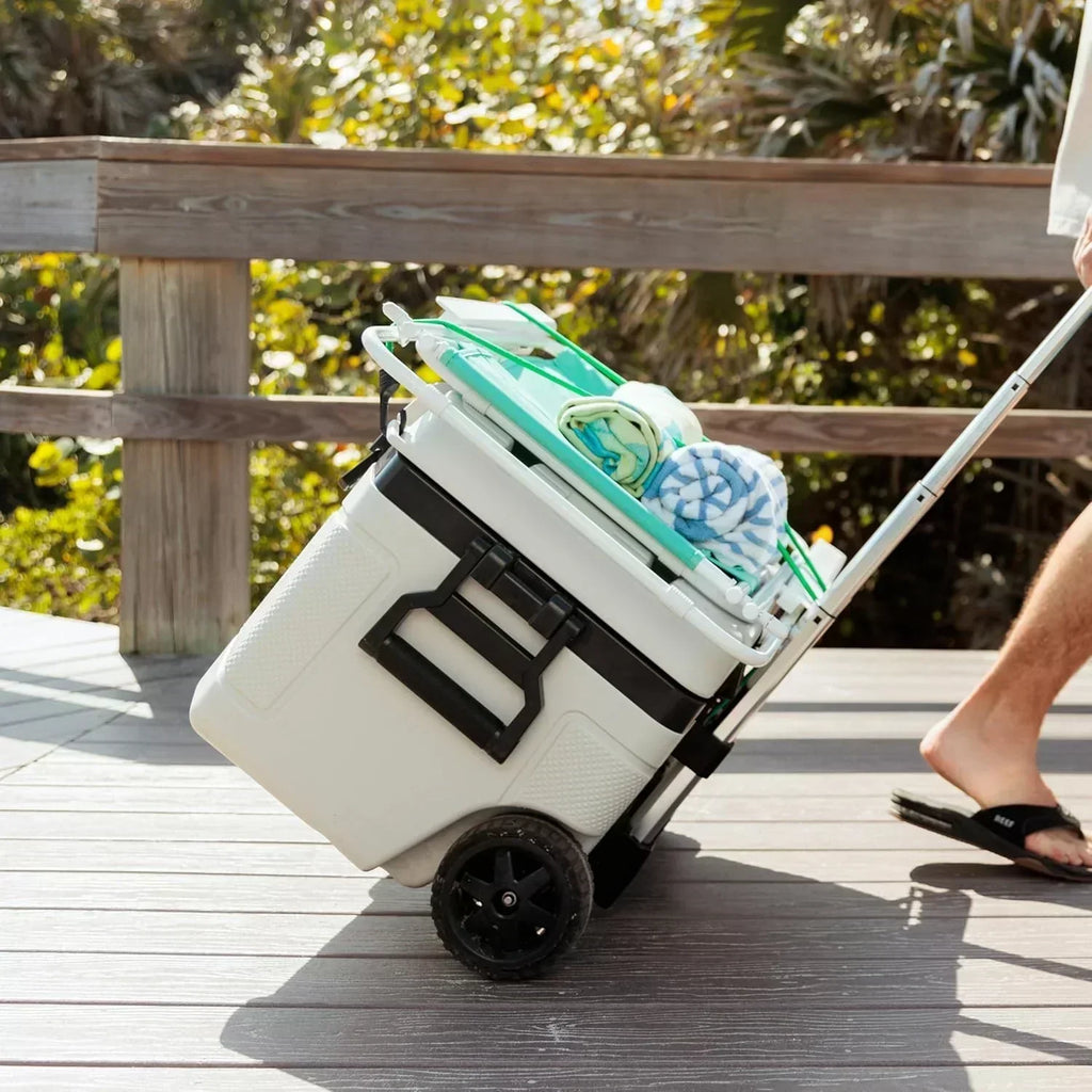 Igloo 52Qt Wheeled Cooler Insulated Hard Shell Ice Chest