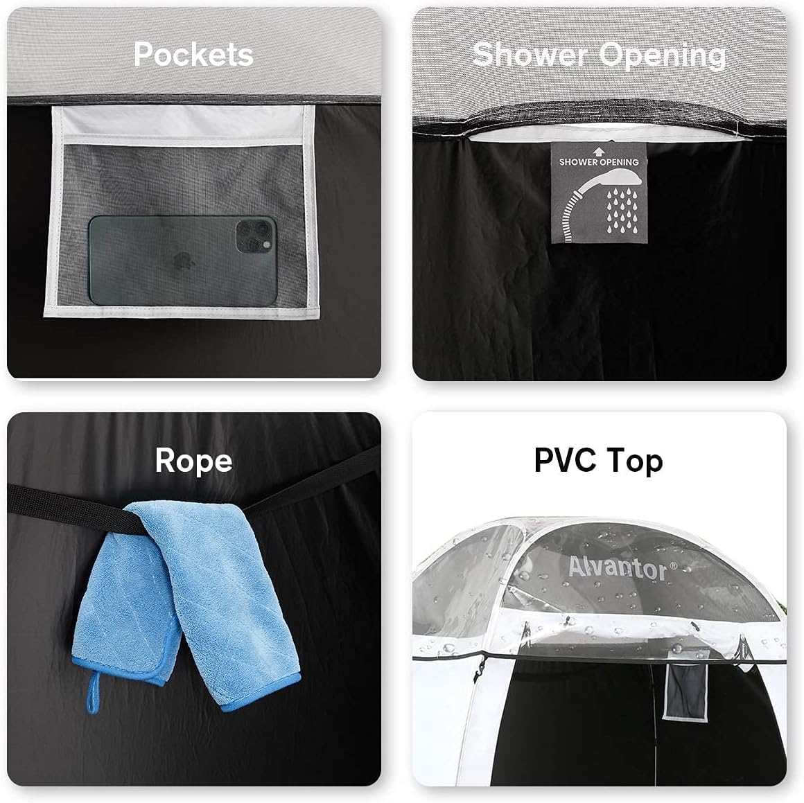 Shower tent pop-up changing room outdoor shower privacy tent toilet tent portable shelter