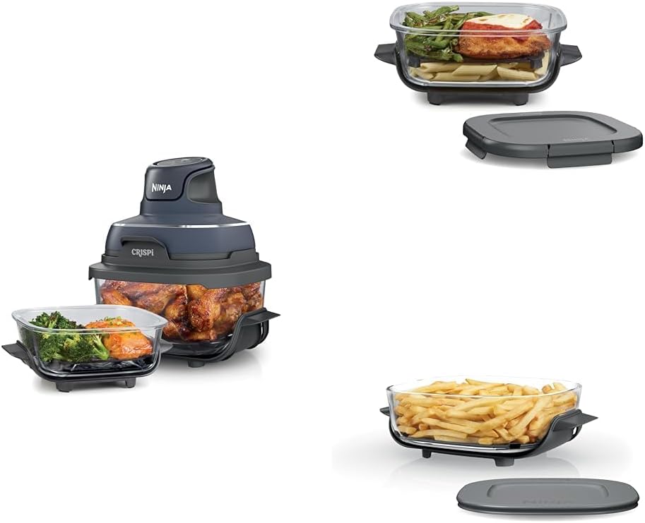 Ninja Crispi 4-in-1 Portable Glass Air Fryer Cooking System