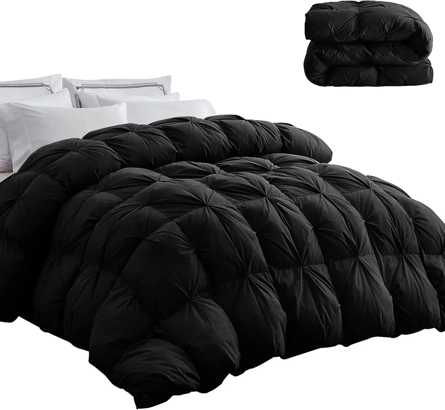 Premium Down Comforter 3D Baffle Box Design