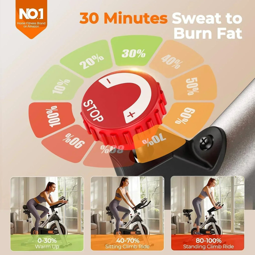 Arita brand fitness bicycle Home fixed fitness treadmill Low noise design tablet stand