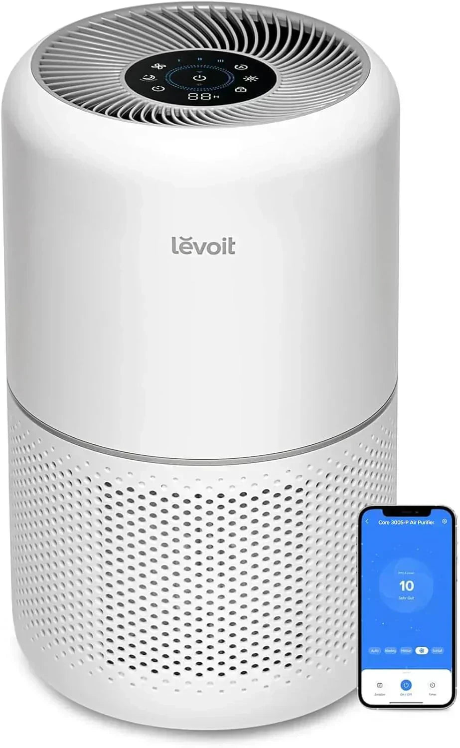 Air Purifier for Bedroom Allergies and Pet Hair 56W High Torque Motor