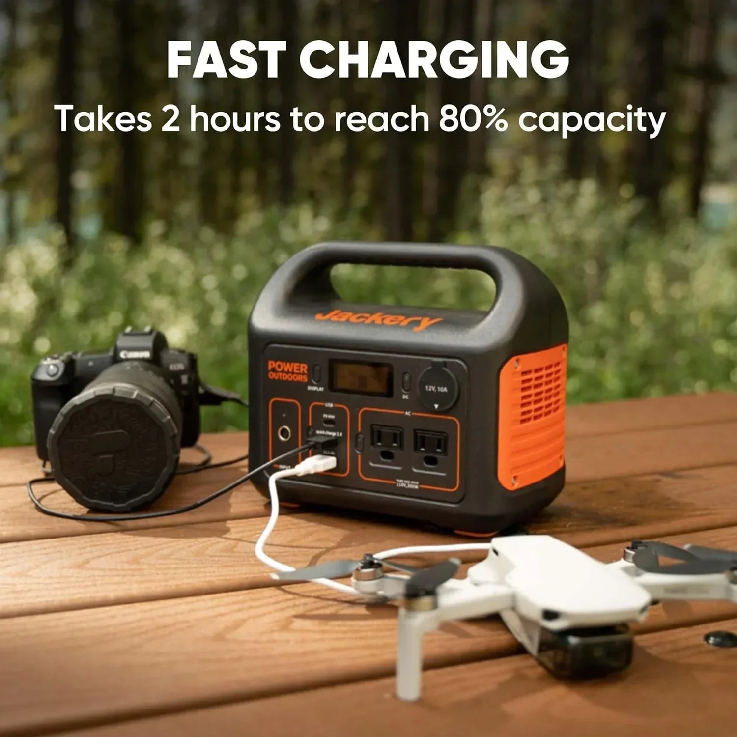 Portable Power Station Explorer 300 293Wh Backup Lithium Battery Solar Generator for Outdoors