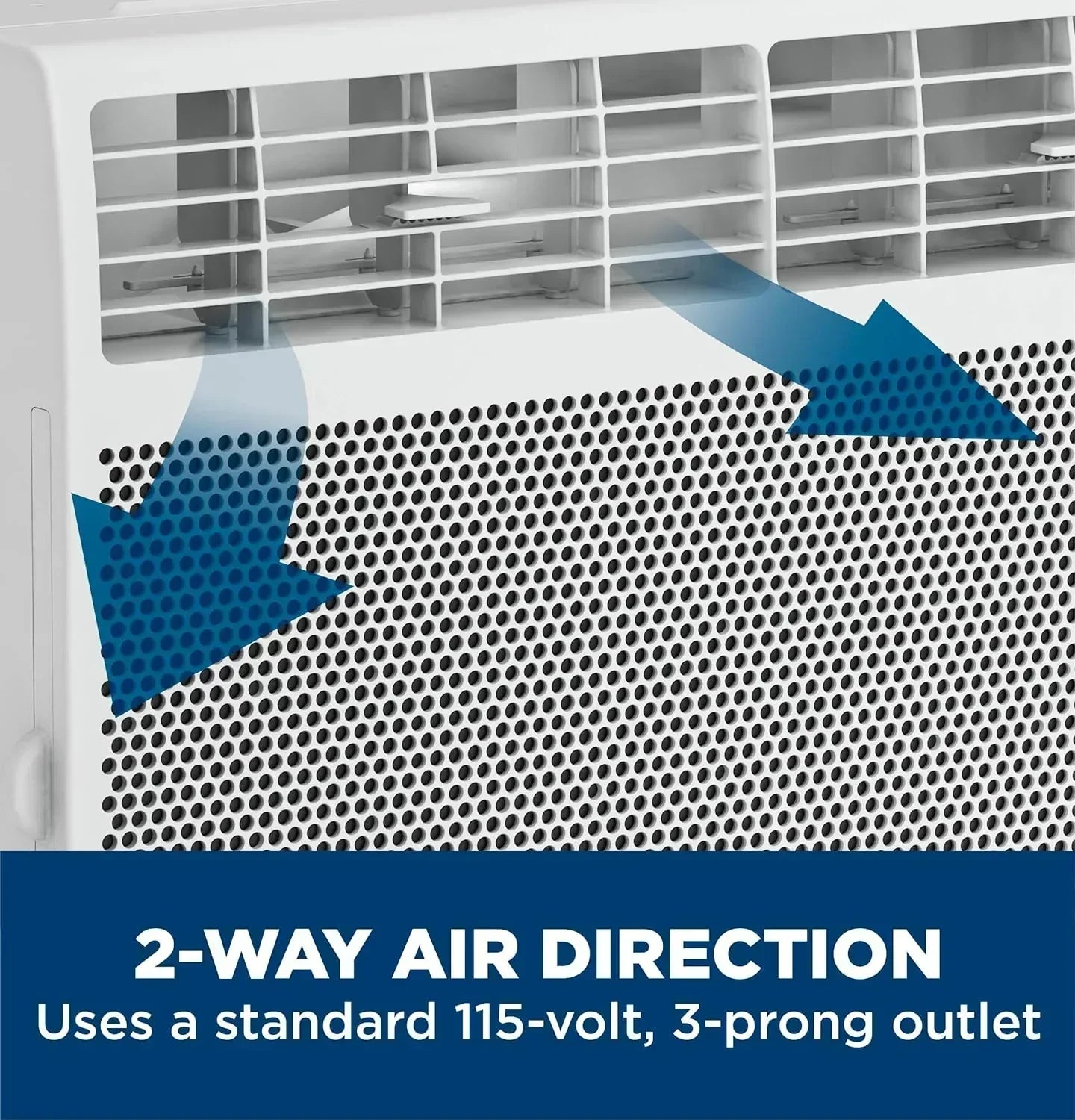 GE Window Air Conditioner Unit 6,000 BTU for Small Rooms up to 250 sq ft. with Adjustable Fan
