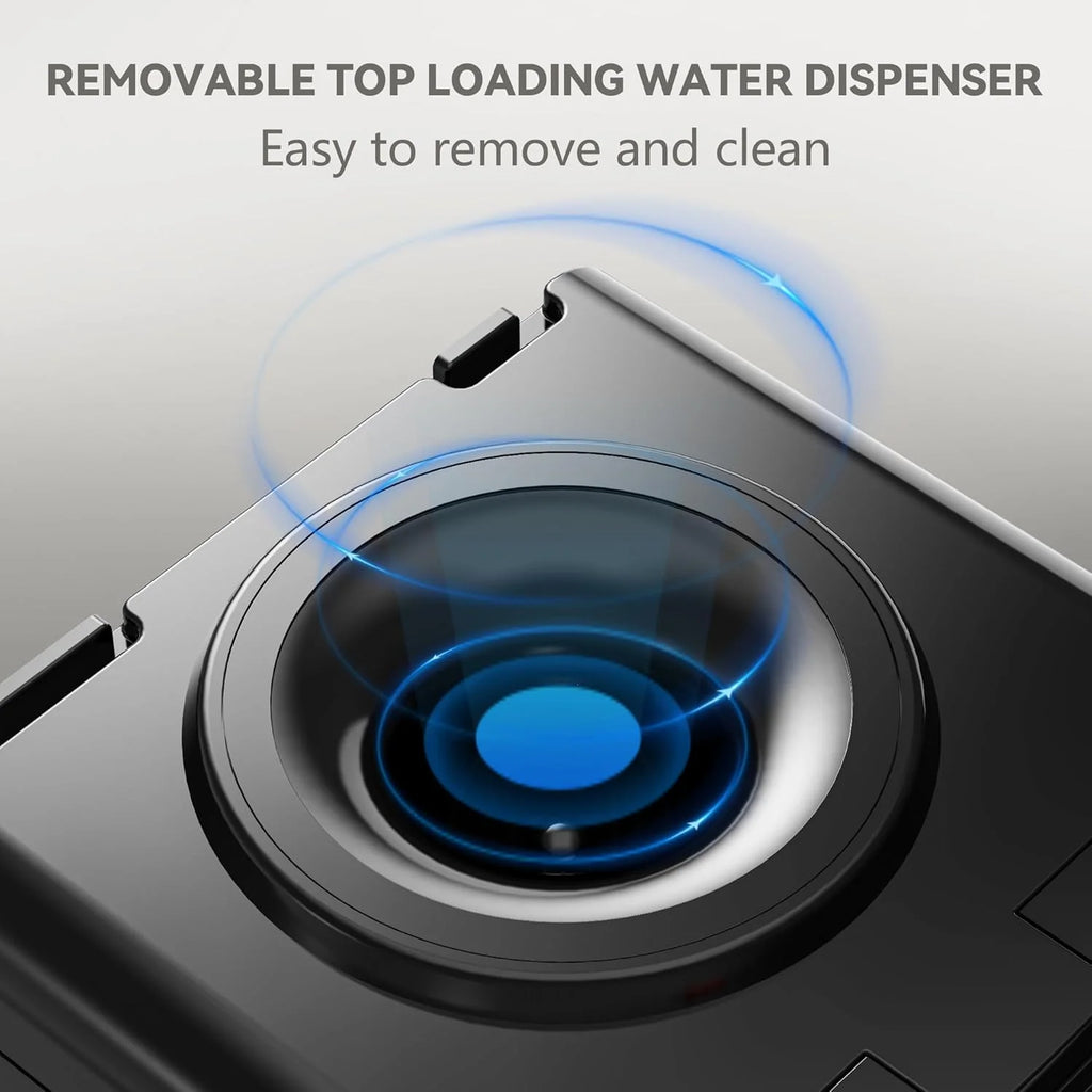Euhomy Hot Cold Water Dispenser Top Loading Water Dispenser for 3 or 5 Gallon Bottles