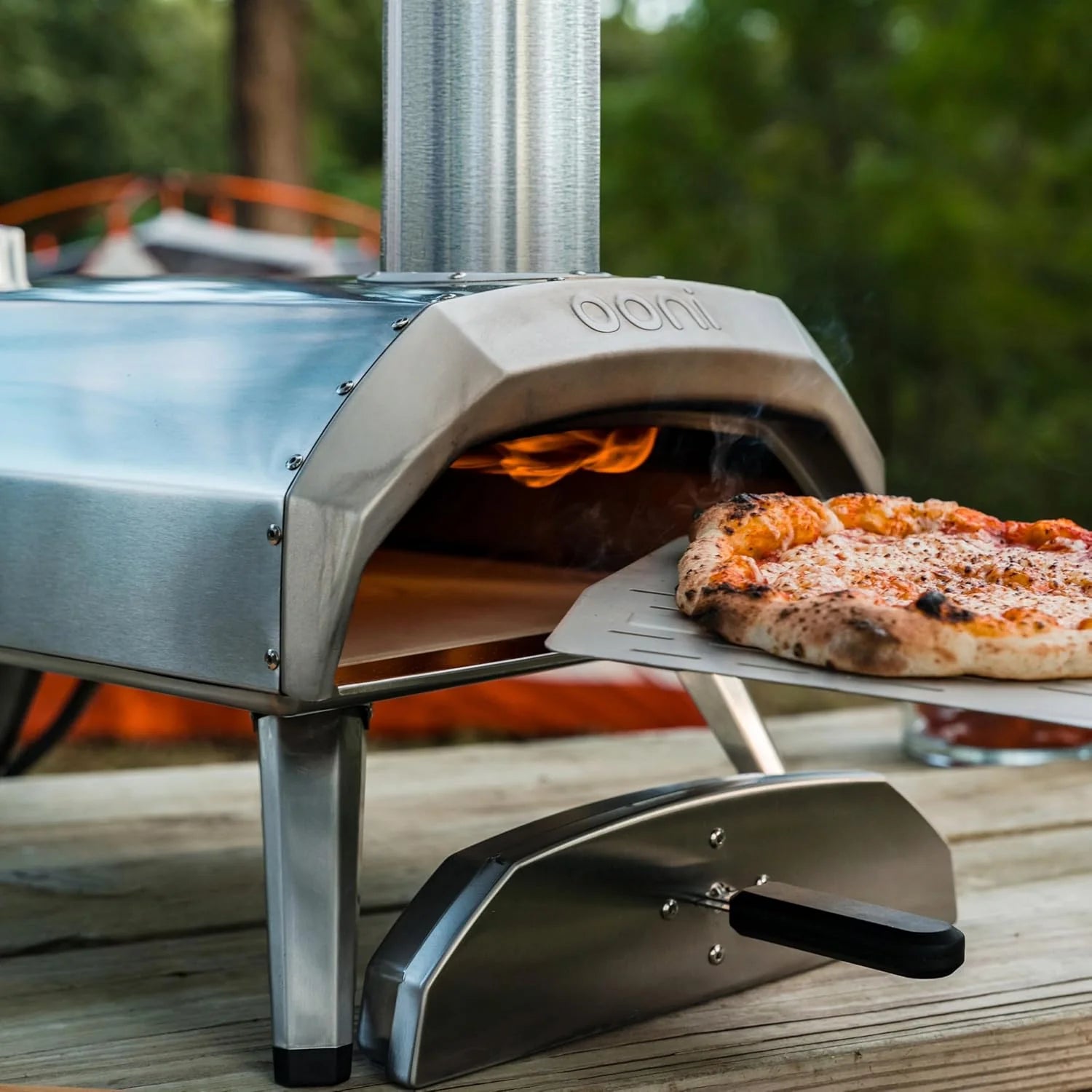 Ooni Karu 12 Multi-Fuel Outdoor Pizza Oven 12 Inch Pizzas in 60 Seconds Portable Wood