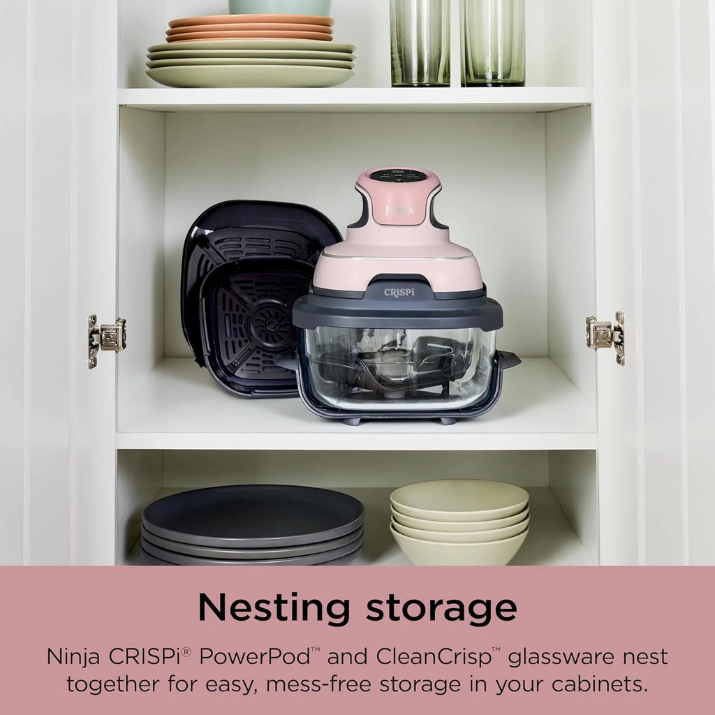 Ninja Crispi 4-in-1 Portable Glass Air Fryer Cooking System
