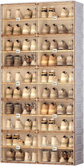 ANTBOX Portable Shoe Rack Organizer Sneaker Shoe Cabinet Plastic Storage containers Bins