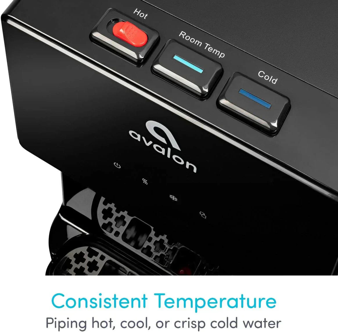 Avalon Bottom Loading Water Cooler Water Dispenser with BioGuard 3 Temperature Settings