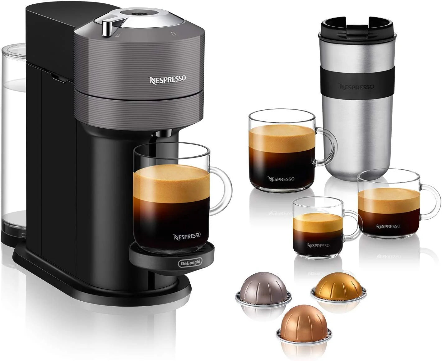 Nespresso Vertuo Next by De��Longhi White Coffee & Espresso Machine