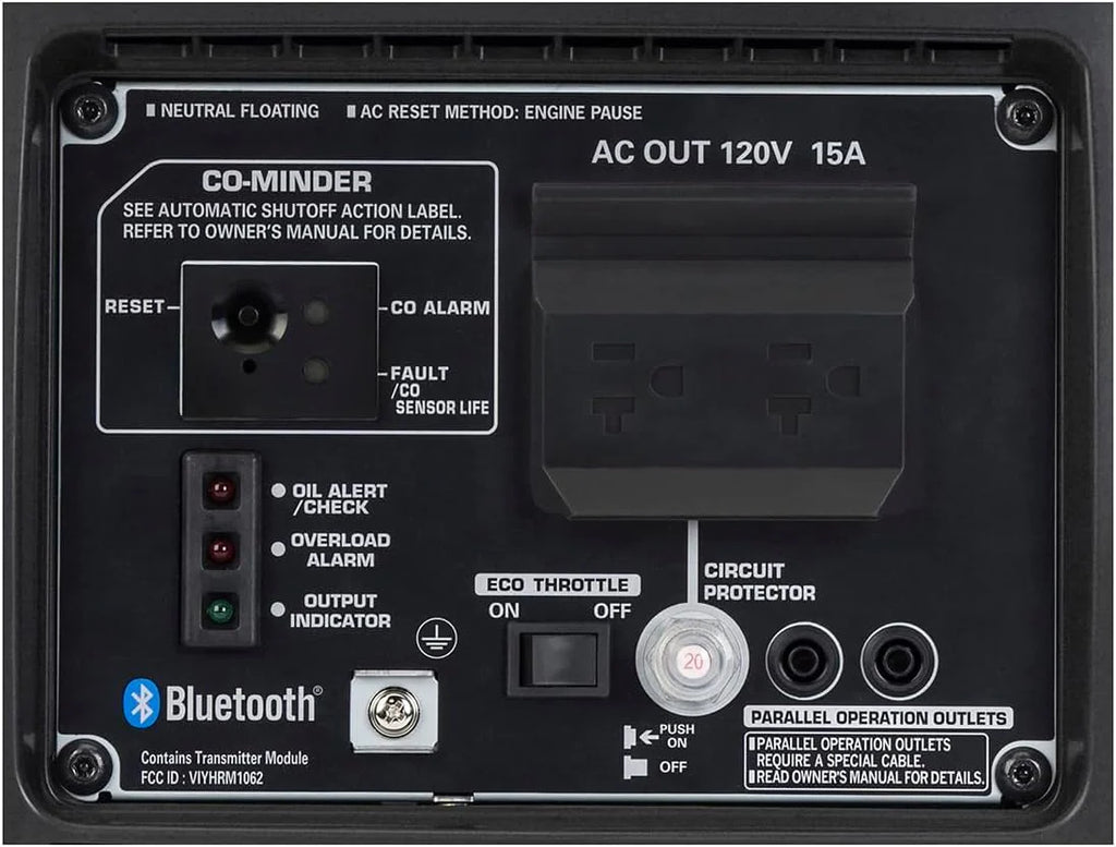 Honda 664240 EU2200i 2200 Watt Portable Inverter Generator with Co-Minder