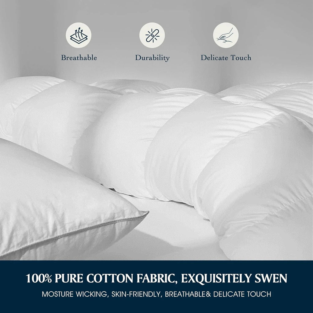 Luxury hypoallergenic duvet