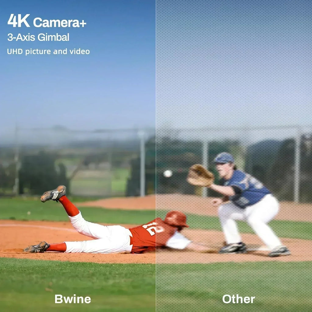 Adult-specific camera drone with 4K UHD aerial photography 3-axis gimbal 10000-foot control