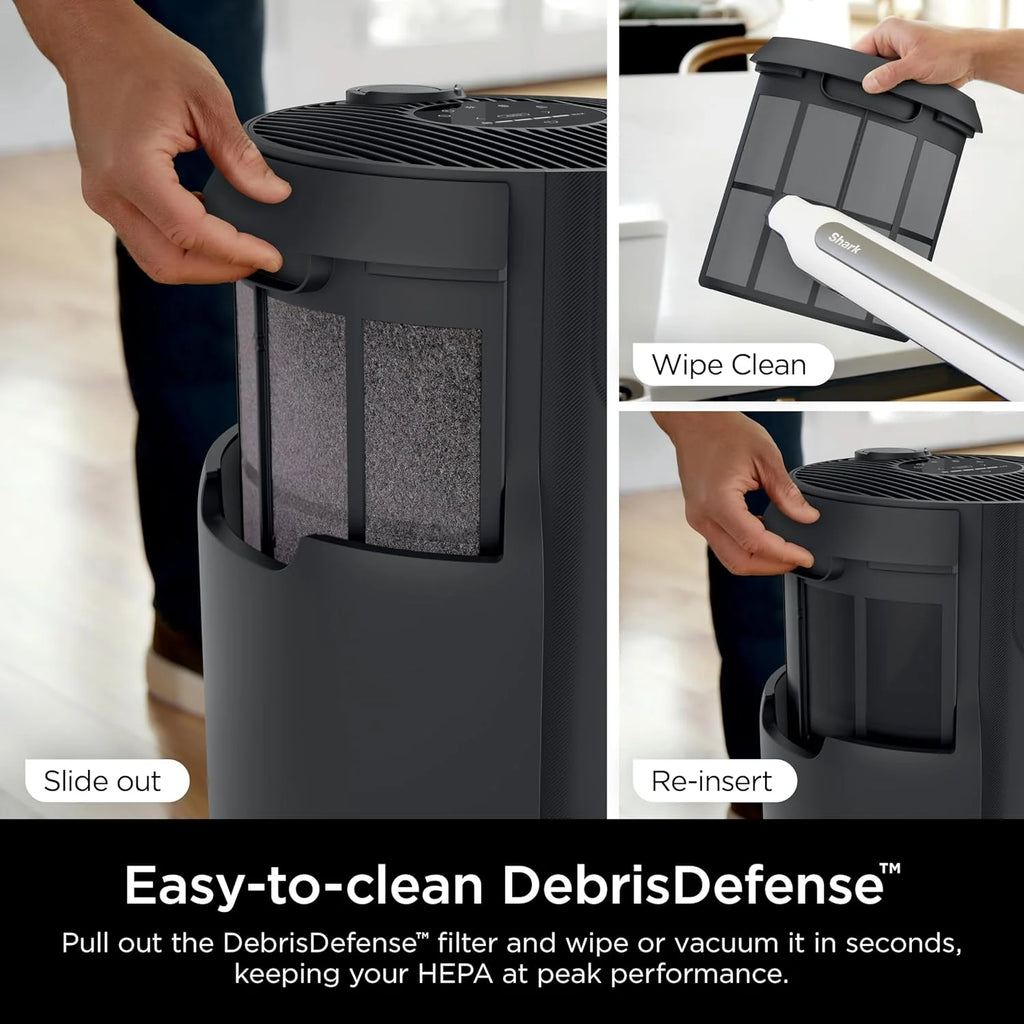 Air Purifier Compact Pro with Long-lasting HEPA Exceeding Filtration, For Pet Dander, Dust, Smoke, Allergens, Up to 250 sq. ft.