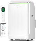 ZAFRO Inverter Portable Air Conditioners, 16000 BTU (12000 BTU SACC) Smart Portable AC Unit with Dual Hose/Ultra Quiet(42dB)/Drainage-free Cooling/24Hrs Timer/APP/Remote for Multi-Scenario Use