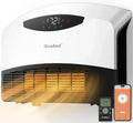 Wall mounted electric heater with WiFi and remote control floor standing heater 1500W
