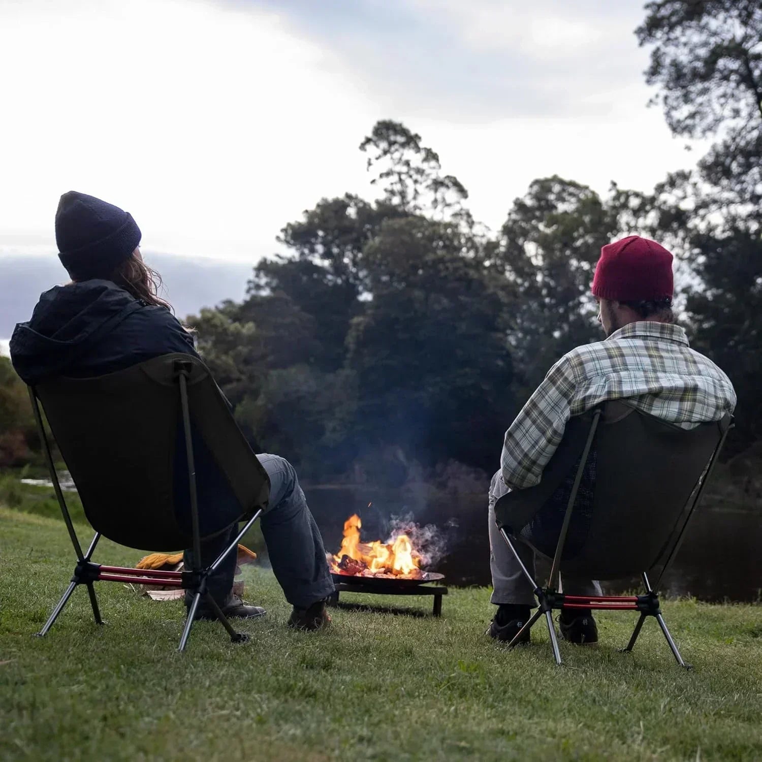 Ultralight Camping Chair 2.12 lbs Portable Backpacking Chair Folding Hiking Chair