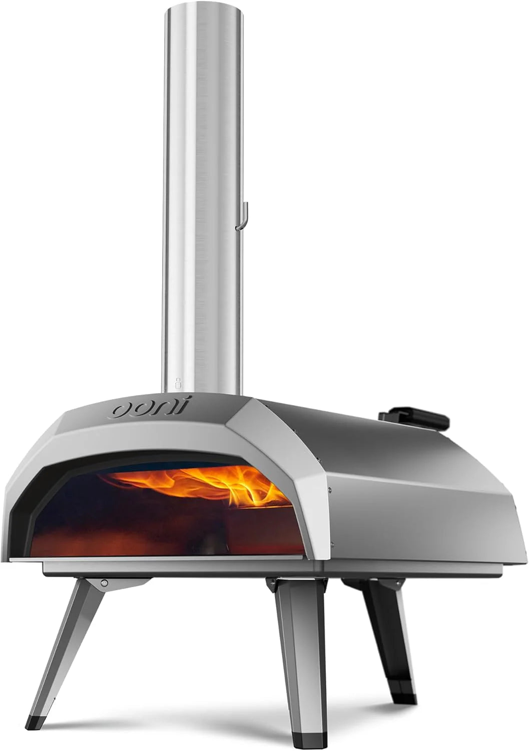 Ooni Karu 12 Multi-Fuel Outdoor Pizza Oven Reaches 950°F and Cooks 12 Inch Pizzas