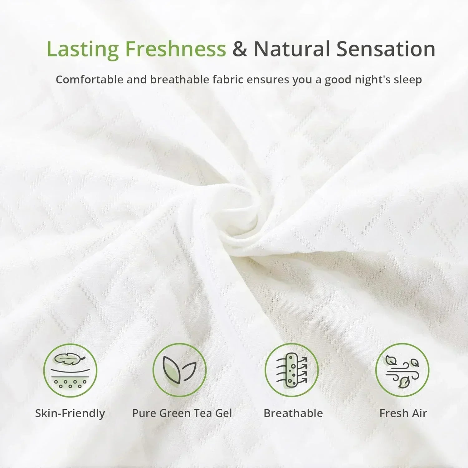 8-inch double mattress with memory foam for medium firm support